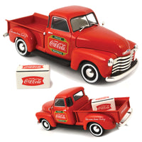 
              Motor City Classics Coca-Cola 1953 Chevy Pickup with Cooler 1/43
            