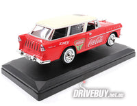 
              Motor City Classics Coca-Cola 1955 Chevy Nomad 1/24
            