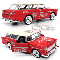 
              Motor City Classics Coca-Cola 1955 Chevy Nomad 1/24
            