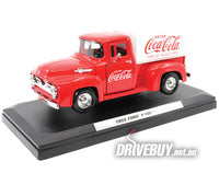 
              Motor City Classics Coca-Cola 1955/1956 Ford F100 w/ Canopy 1/24
            