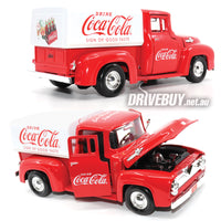 
              Motor City Classics Coca-Cola 1955/1956 Ford F100 w/ Canopy 1/24
            