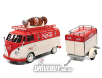 
              Motor City Classics Coca-Cola 1960 VW Volkswagen T1 Kombi + Trailer 1/43
            