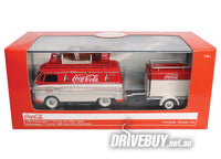 
              Motor City Classics Coca-Cola 1960 VW Volkswagen T1 Kombi + Trailer 1/43
            