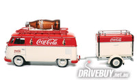 
              Motor City Classics Coca-Cola 1960 VW Volkswagen T1 Kombi + Trailer 1/43
            