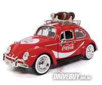 
              Motor City Classics Coca-Cola 1966 VW Volkswagen Beetle 1/24
            