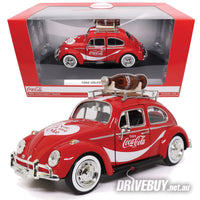 
              Motor City Classics Coca-Cola 1966 VW Volkswagen Beetle 1/24
            