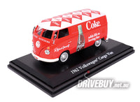 
              Motor City Classics Coca-Cola 1962 VW Volkswagen Kombi Cargo Van 1/43
            