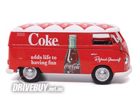 
              Motor City Classics Coca-Cola 1962 VW Volkswagen Kombi Cargo Van 1/43
            