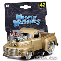 
              Muscle Machines 1949 Ford F1 Pickup Gold 1/64
            