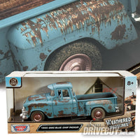 
              MotorMax Blue Chip 1955 GMC Chevy Pickup 1/24
            