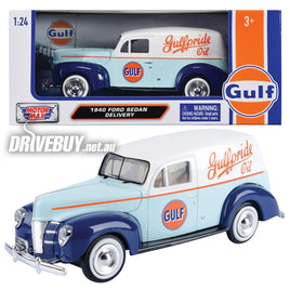 MotorMax Gulf 1940 Ford Sedan Delivery 1/24