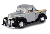 
              MotorMax 1942-1947 Ford Jailbar Pickup in Grey 1/24
            