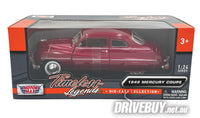 
              MotorMax 1949 Mercury Coupe in Red 1/24
            