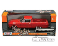 
              MotorMax 1960 Ford Ranchero in Red 1/24
            