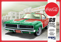 
              MPC Coca Cola 1969 Dodge Charger RT Snap-Together Model Kit 1/25
            