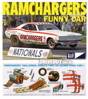 
              MPC Ramchargers Dodge Challenger Funny Car Model Kit 1/25
            