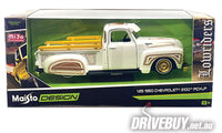 
              Maisto Design 1950 Chevy Pickup in White 1/25 (1/24)
            