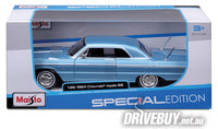 
              Maisto 1964 Chevy Impala SS in Blue 1/26 (1/24)
            