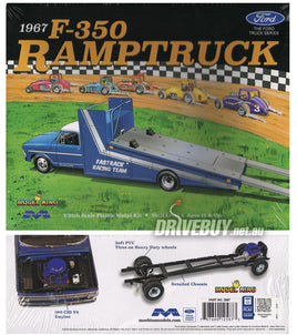 Moebius 1967 Ford F350 Ramp Truck Model Kit 1/25