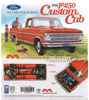 
              Moebius 1968 Ford F250 Custom Cab Pickup Model Kit 1/25
            