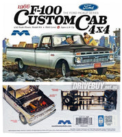 
              Moebius 1966 Ford F100 Custom Cab 4x4 Pickup Model Kit 1/25
            