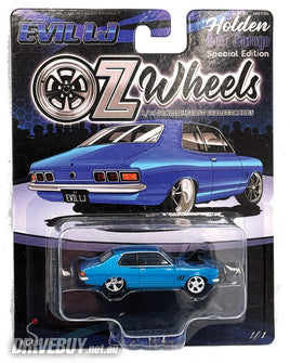 OzWheels EVIL LJ Supercharged Holden Torana 1/64 + Protective Case