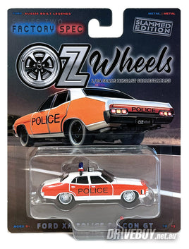 OzWheels Factory Spec Ford Falcon GT Police Car 1/64