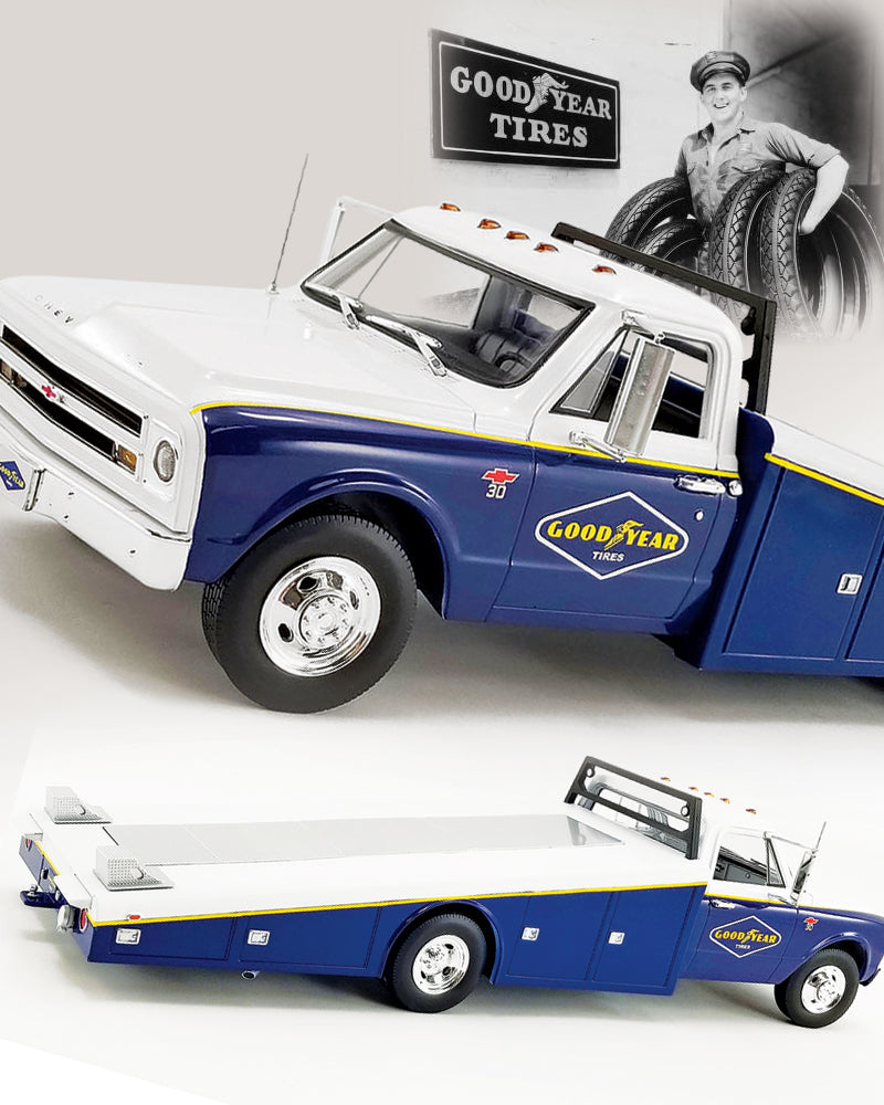 ACME GOODYEAR TIRES 1967 CHEV C30 RAMP TRUCK 1/18| DriveBuy